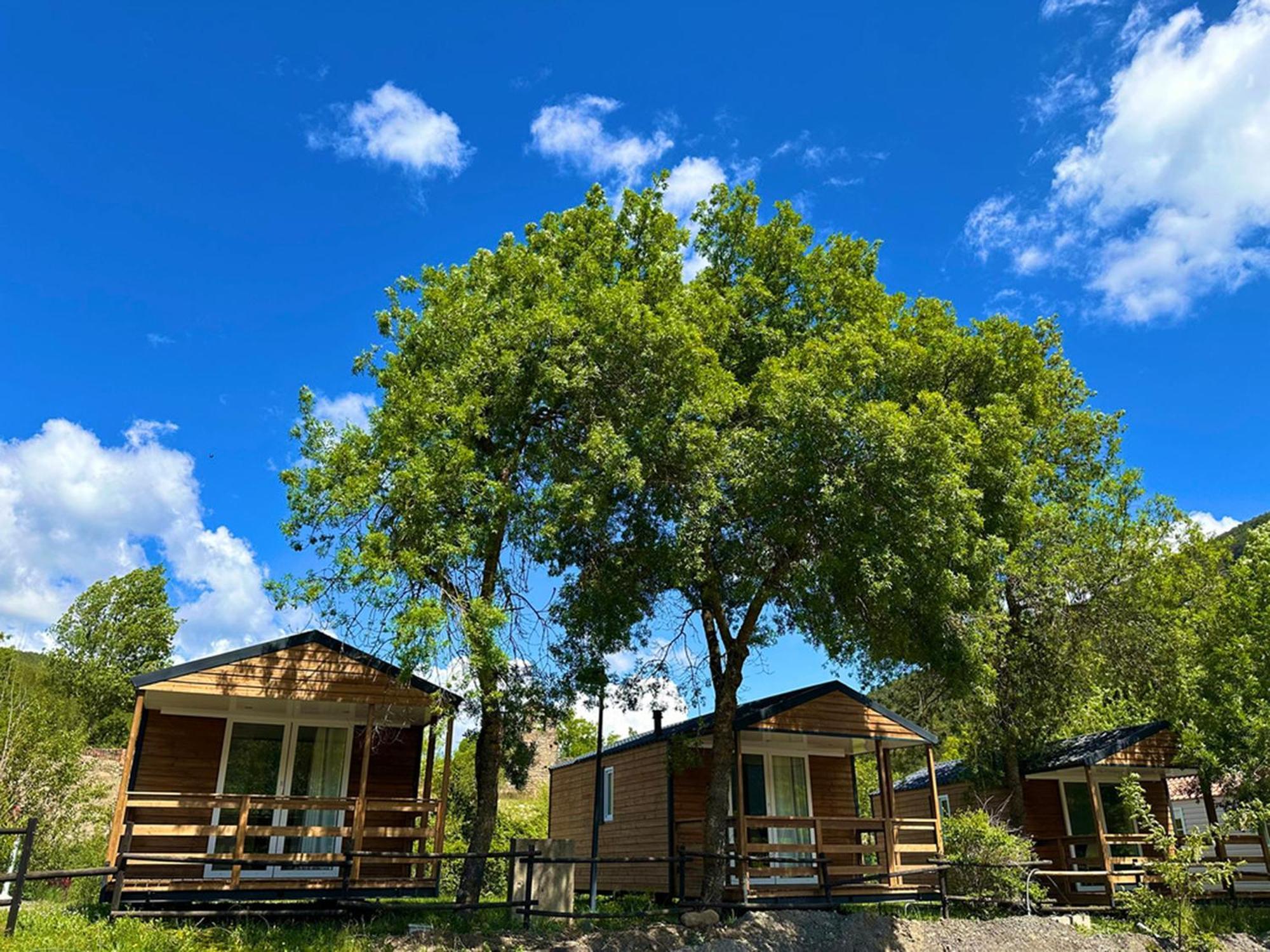 Bungalows Y Cabanas Solopuent Natur Castiello de Jaca Exterior photo